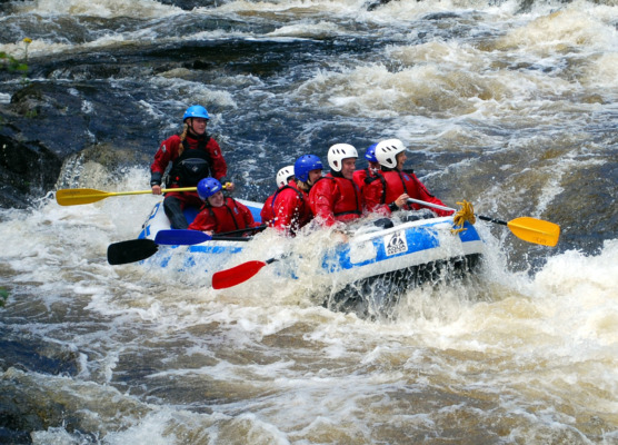 White water rafting Fort Augustus with Active Highs
